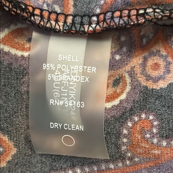 🌹Tommy Hilfiger Paisley Long Sleeve Dress - Picture 5 of 7